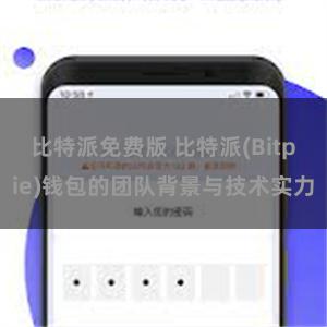 比特派免费版 比特派(Bitpie)钱包的团队背景与技术实力