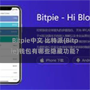 Bitpie中文 比特派(Bitpie)钱包有哪些隐藏功能？