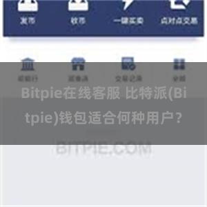 Bitpie在线客服 比特派(Bitpie)钱包适合何种用户？