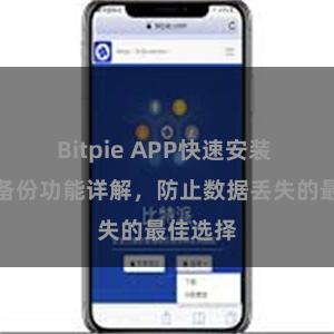 Bitpie APP快速安装 比特派备份功能详解，防止数据丢失的最佳选择