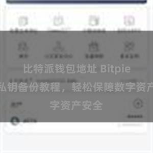 比特派钱包地址 Bitpie钱包私钥备份教程，轻松保障数字资产安全