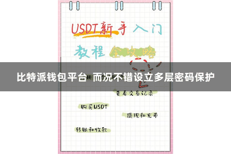 比特派钱包平台  而况不错设立多层密码保护