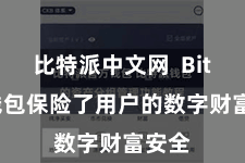 比特派中文网  Bitpie钱包保险了用户的数字财富安全